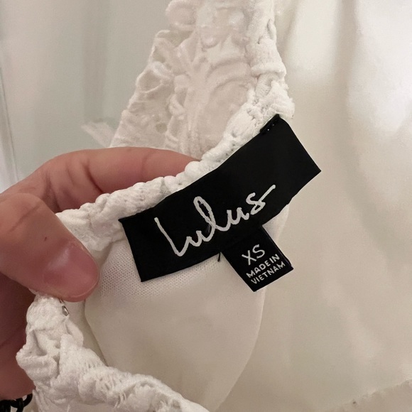 White Lulu’s mini dress XS - Picture 5 of 5